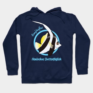 Heniochus Butterflyfish Hoodie